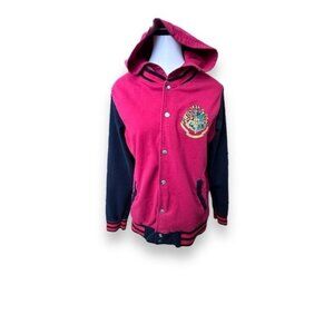 Womens L Harry Potter Gryffindor Varsity Hooded Jacket